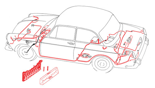 Type 3 Master Wiring Harness Kit 1961-1966