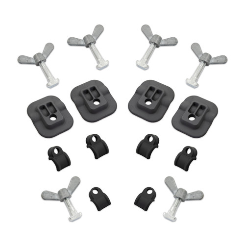 FULL WIDTH MIDDLE SEAT GRAB HANDLE SET; IVORY; BUS -1960