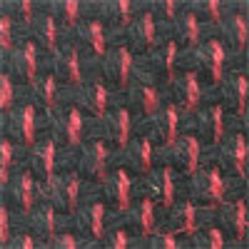 Beetle Coco Mat Set Thru 1957 - Red & Black