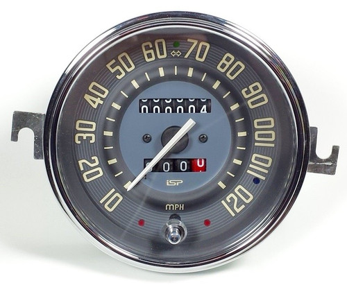 VINTAGE SERIES TRIP SPEEDOMETER 120MPH