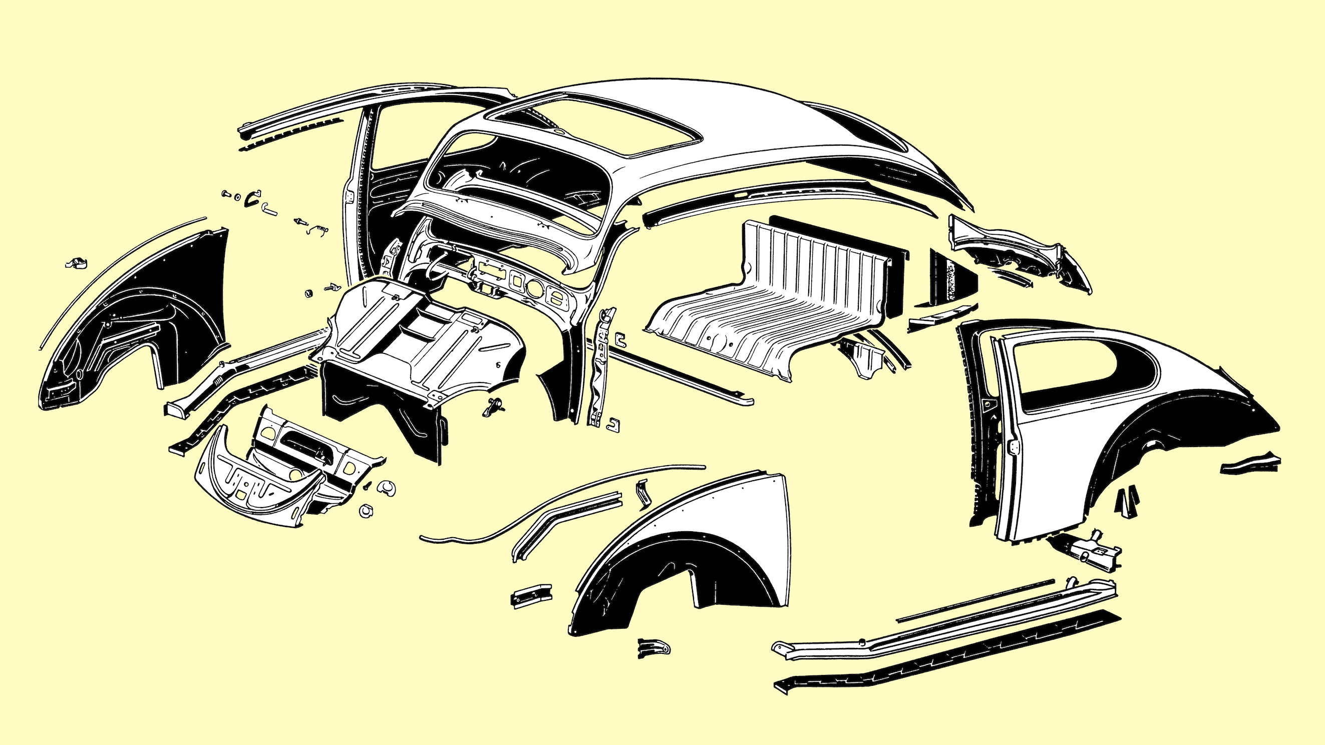 Volkswagen Beetle Body Parts Diagram Reviewmotors.co