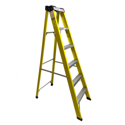 N-Durance Fibreglass Step Ladder