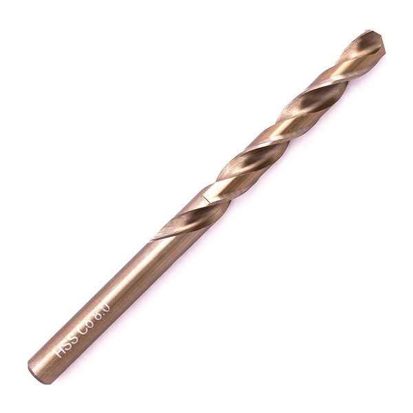 N-Durance COBALT055 Cobalt HSS Drill Bit DIN338 5.5mm x 90mm (Pack of 2)