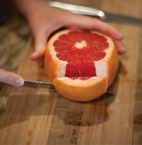 How to Section a Texas Rio Star Grapefruit