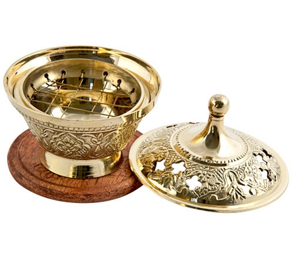 Brass Incense Vessels
