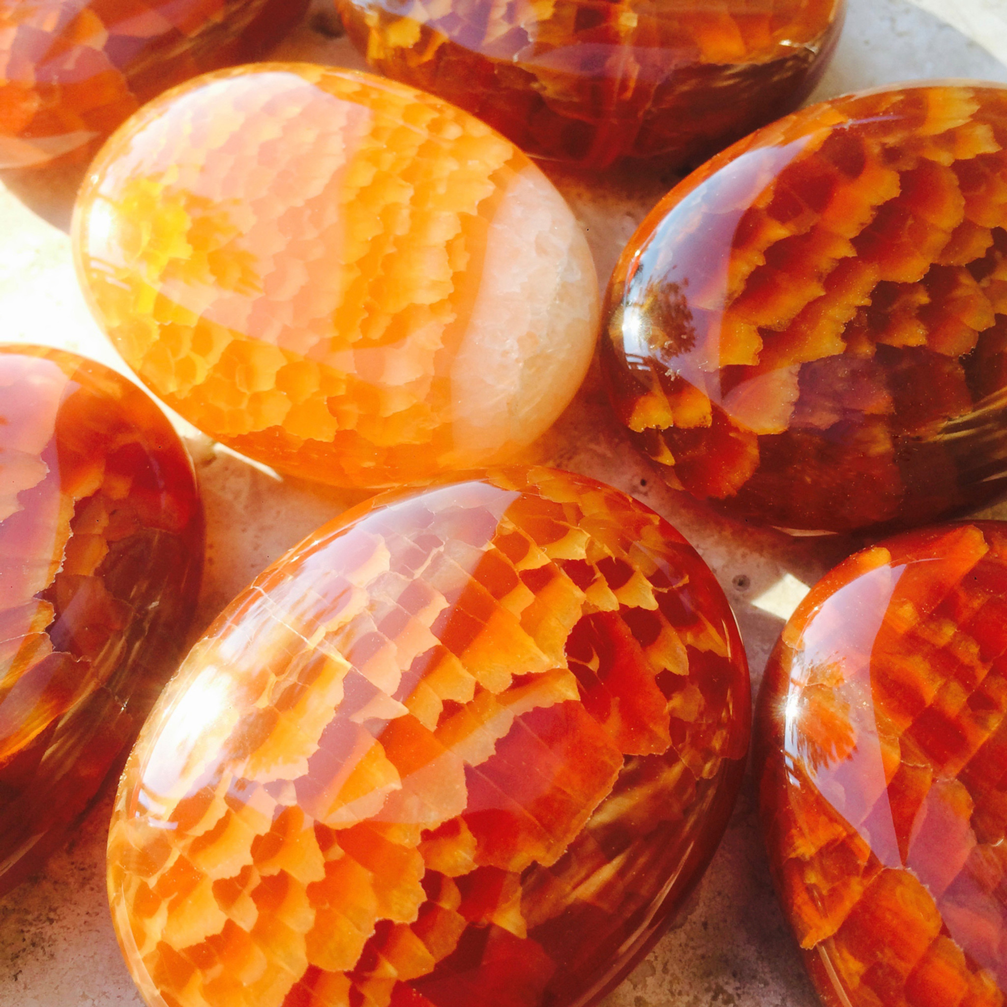 large fire agate