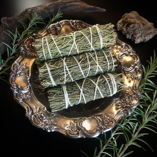 Rosemary Smudge Smudging Banishing Evil