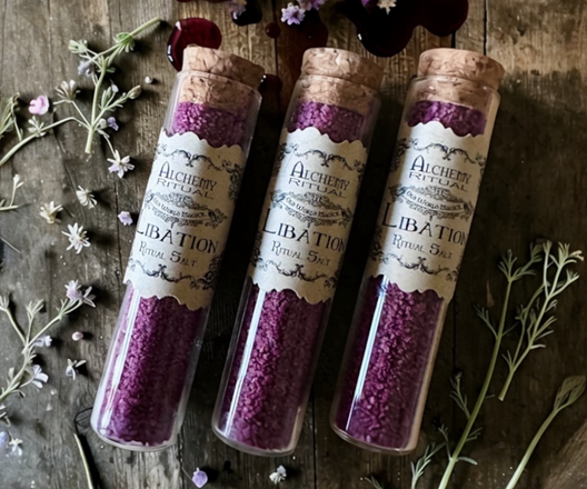 Libation Ritual Salt: When Offering Becomes Transformation