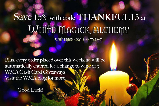 Black Friday Savings & WMA Cash Card Giveaway