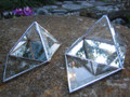 Glass Pyramid Charging Boxes | Crystal Channels 