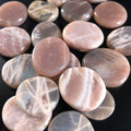 MOONSTONE PALM STONES Medallions