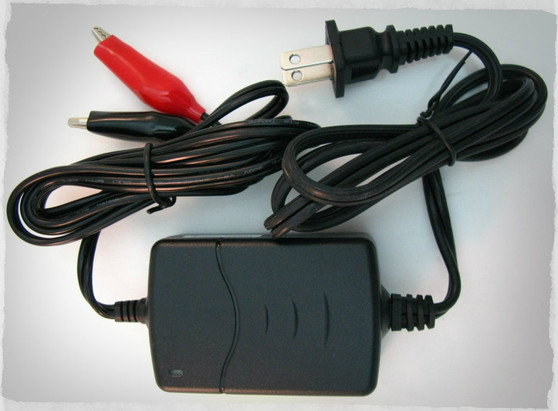  SLA Battery Charger with Alligator Clips
