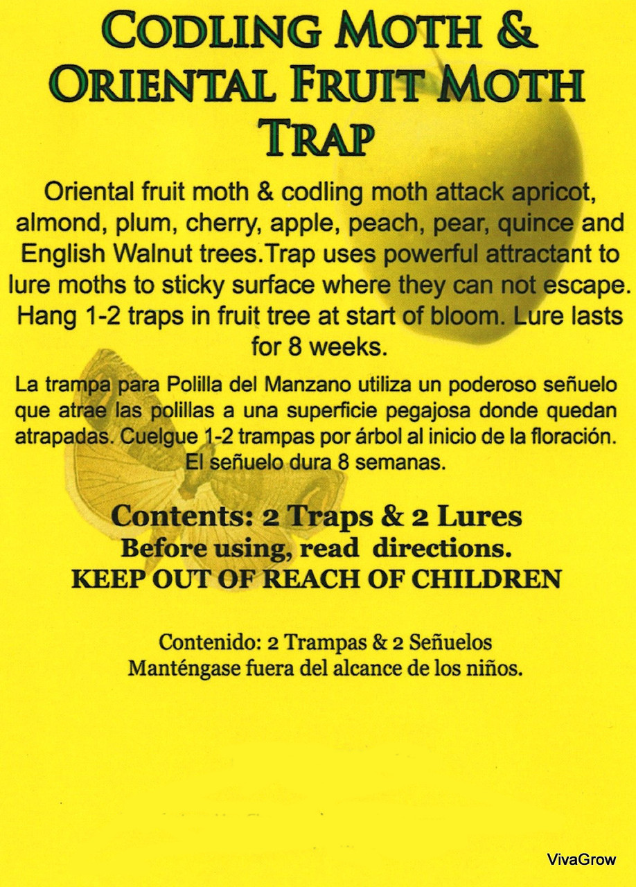 VivaTrap! Codling + Oriental Fruit Moth Trap & Lure 20 Pack