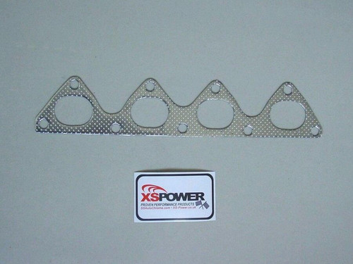 XS-POWER Honda B-Series B16 B18 exhaust header manifold graphite aluminum gasket