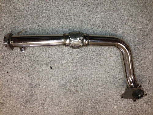 2.5 inch stainless steel turbo downpipe Honda Civic Integra D16 D18 B16 B18