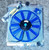 ALUMINUM 2-ROW/CORE RADIATOR+ BLUE COOLING FAN DC, DB1, DB8, DC2, EG, EK, EM, SI