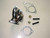 High-flow stainless steel turbo outlet dump pipe designed for DSM 4G63T applications using TD05 16G, 18G, and 20G turbochargers. Features mandrel-bent tubing, CNC-machined flanges, TIG and MIG welded construction, mirror-polished finish, and integrated O2 sensor bung. Direct bolt-on fitment for Mitsubishi Eclipse GST/GSX, Eagle Talon TSi, Plymouth Laser RS Turbo, and Galant VR-4 models.