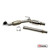 VW ALH TDI Downpipe 2.5 Inch With 2.25 Inch Exhaust Reducer XS-POWER