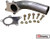 5 BOLT 90 DEGREE T3/T4 TURBO DOWNPIPE WITH GASKET WITH 10' LONG 