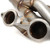 Silverado 1500 5.3 LS shorty headers with OE style ball socket collectors