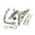 XS-POWER 88-98 Chevy GMC C1500 C2500 305 350 SBC T4 single turbo headers