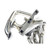 304 stainless Chevy 305 350 SBC turbo headers T4 crossover pipe Version II