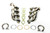 LS1 F-Body turbo manifolds 3 inch log 2 inch runners XS-POWER