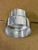 XS-POWER 4" to 3" weld-on aluminum reducer pipe with 2mm thick construction, 3-inch length, lightweight aluminum design for custom turbocharger, intercooler, intake, exhaust, and fabrication projects.