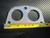 XS-POWER 4-2-1 Header Downpipe Gasket Graphite Coated Aluminum Core Two Bolt Exhaust Collector Gasket For Performance Headers