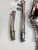 Complete XS-POWER turbo-back exhaust kit for Audi S4 B5 featuring full 3-inch test pipes and true dual 2.5-inch cat-back