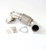 Toyota Celica GT4 GT-Four All-Trac and SW20 MR2 Turbo 3S-GTE 3-inch stainless steel turbo downpipe with CT20 CT26 flange, polished mandrel-bent piping, adapter plate, support bracket, gaskets and installation hardware
