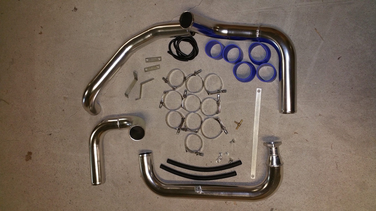 FRONT MOUNT INTERCOOLER PIPING KIT SR20DET N14 PULSAR & SUNNY GTIR