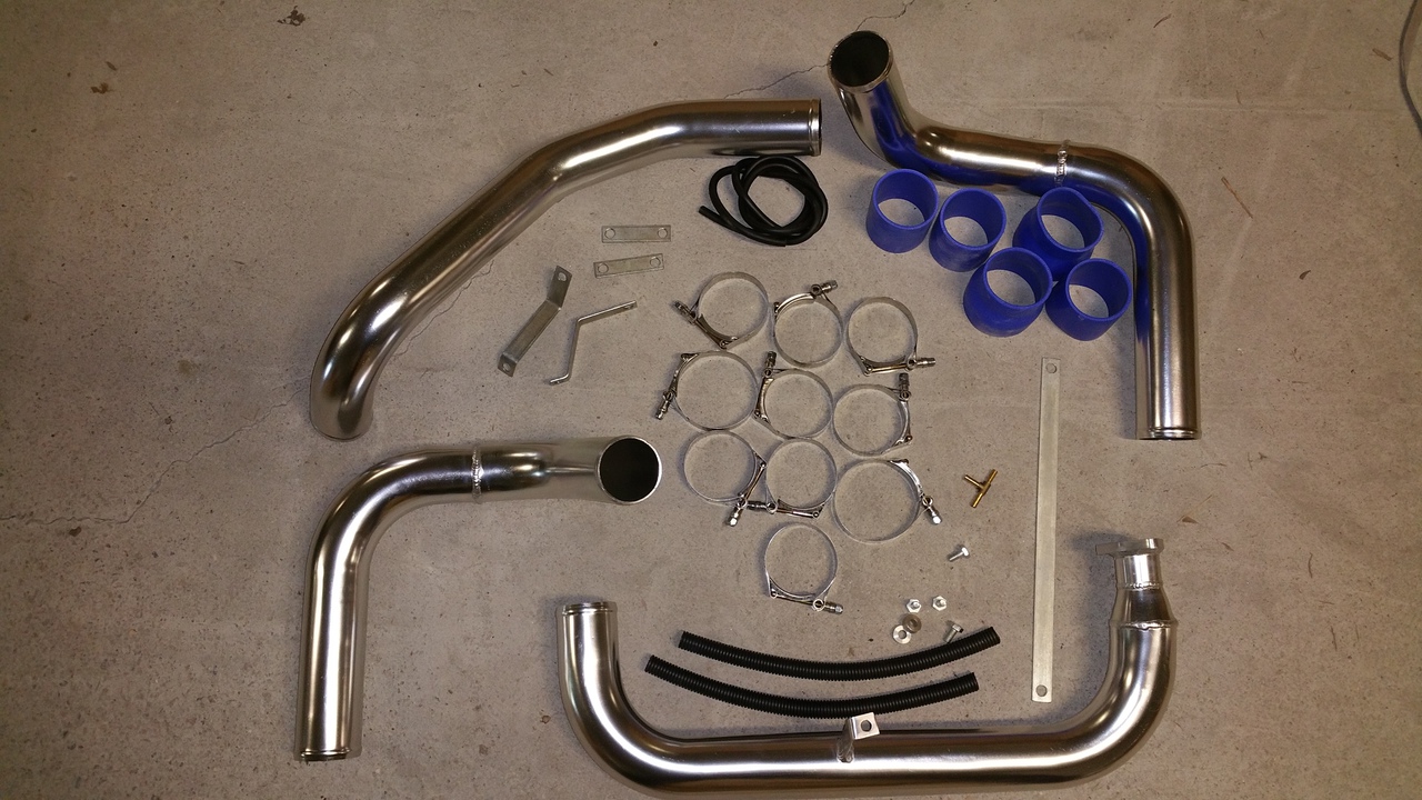 FRONT MOUNT INTERCOOLER PIPING KIT SR20DET N14 PULSAR & SUNNY GTIR