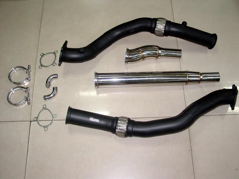 B5 S4 2.7L TIPTRONIC  AUTOMATIC CERAMIC COATED  DOWNPIPES