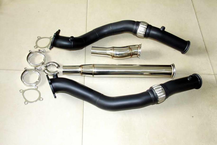 B5 S4 2.7L TIPTRONIC  AUTOMATIC CERAMIC COATED  DOWNPIPES