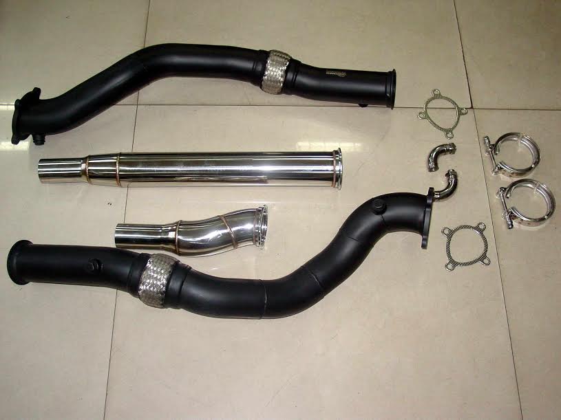 B5 S4 2.7L TIPTRONIC  AUTOMATIC CERAMIC COATED  DOWNPIPES
