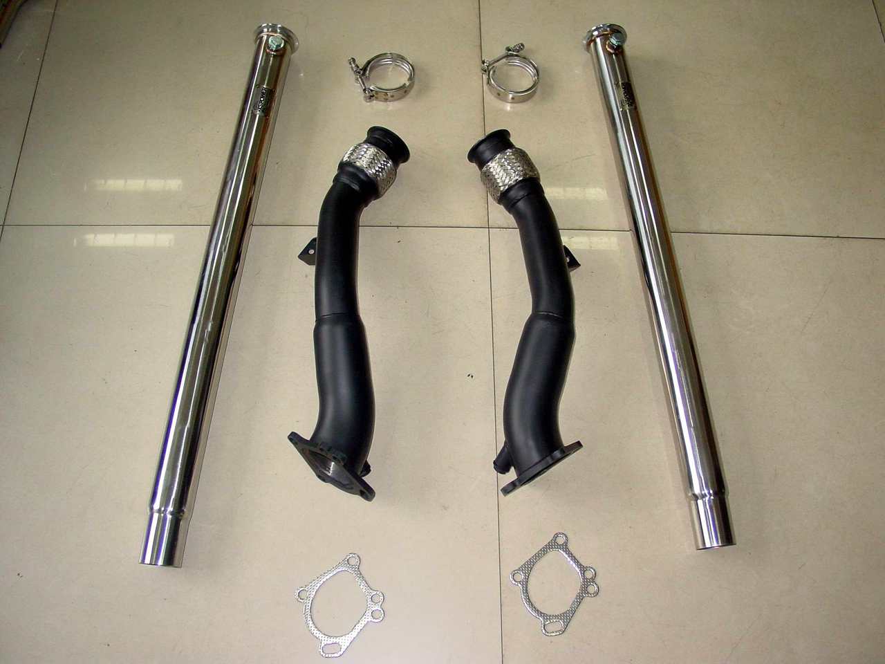 AUDI S4 B5 2.7L V6 RS6 HYBRID ALLROAD WITH 6SPEED 97-02 WITH  2 LONG MIDPIPES