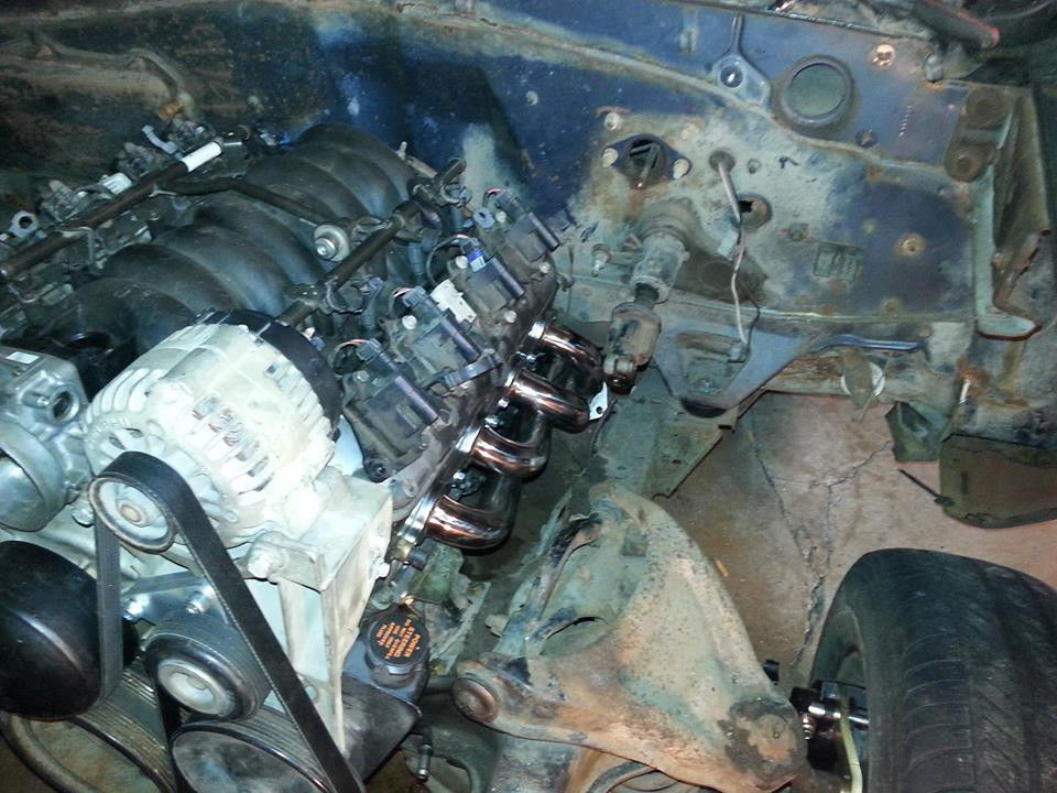 FITS Chevrolet LS1 LS6 LSX LS2 Universal Stainless Shorty Engine Swap Header