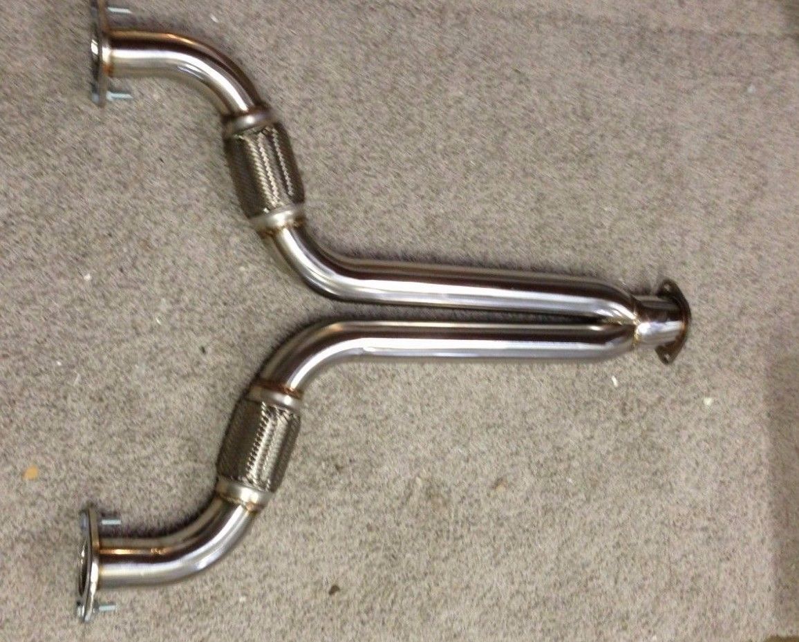 FOR Nissan 350Z Stainless Y-Pipe Exhaust 2003-2008 Infiniti G35 VQ35DE