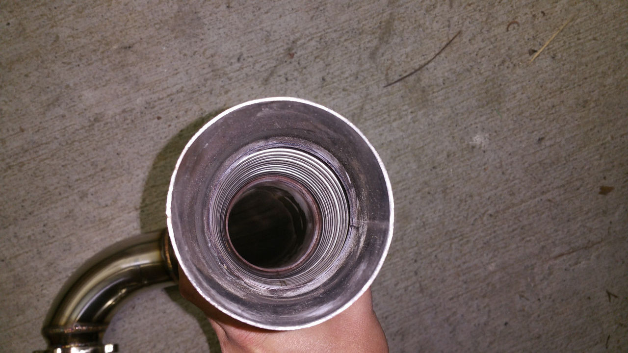TURBO 4 BOLT DOWNPIPE HONDA ACURA B16 B18 B20 GT35
