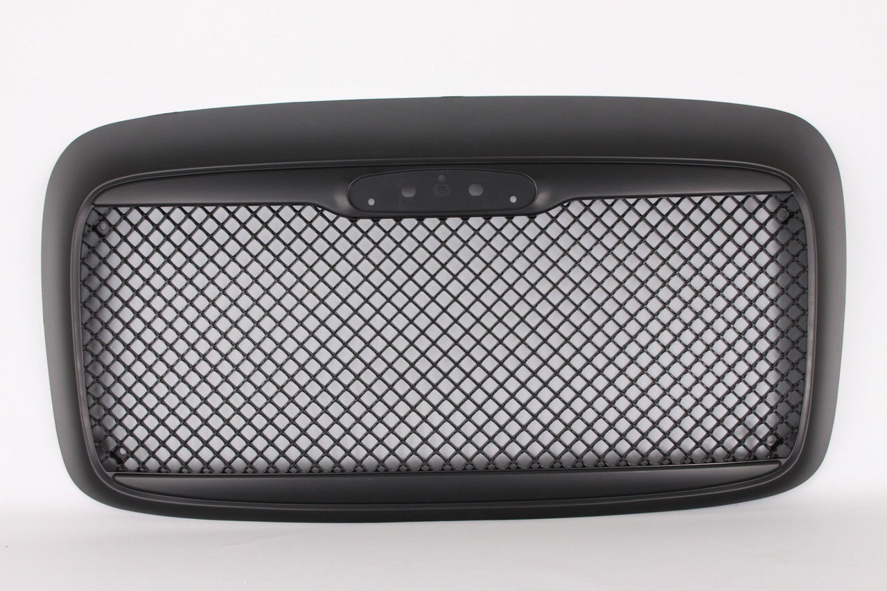 BLACK CUSTOM MESH GRILLE W/O BUG SCREEN 2000-2008 Freightliner Columbia