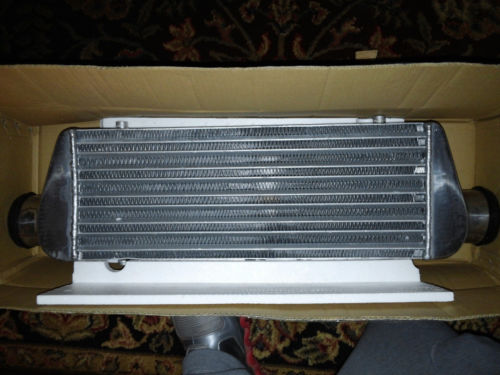 UNIVERSAL FMIC FRONT MOUNT TURBO BAR&PLATE INTERCOOLER 27x5.5x2.5 FITS NISSAN