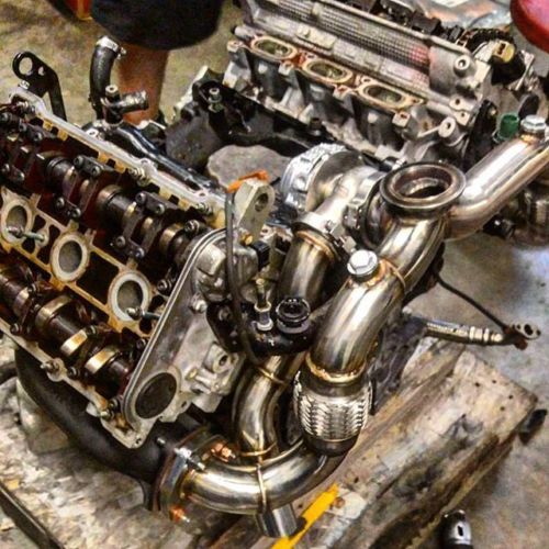 B5 S4 AUDI 2.7 Single Turbo Kit PTE TURBO flange Upgrade