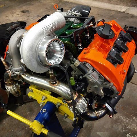 B5 S4 AUDI 2.7 Single Turbo Kit PTE TURBO flange Upgrade