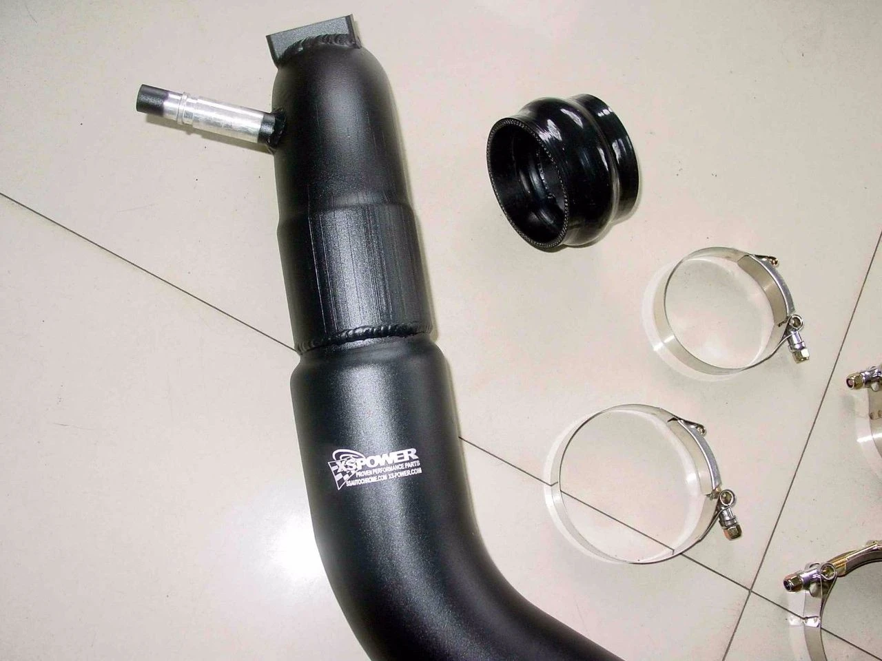 Ford F-150 EcoBoost cold side boost pipe CAC intercooler pipe SSAutoChrome