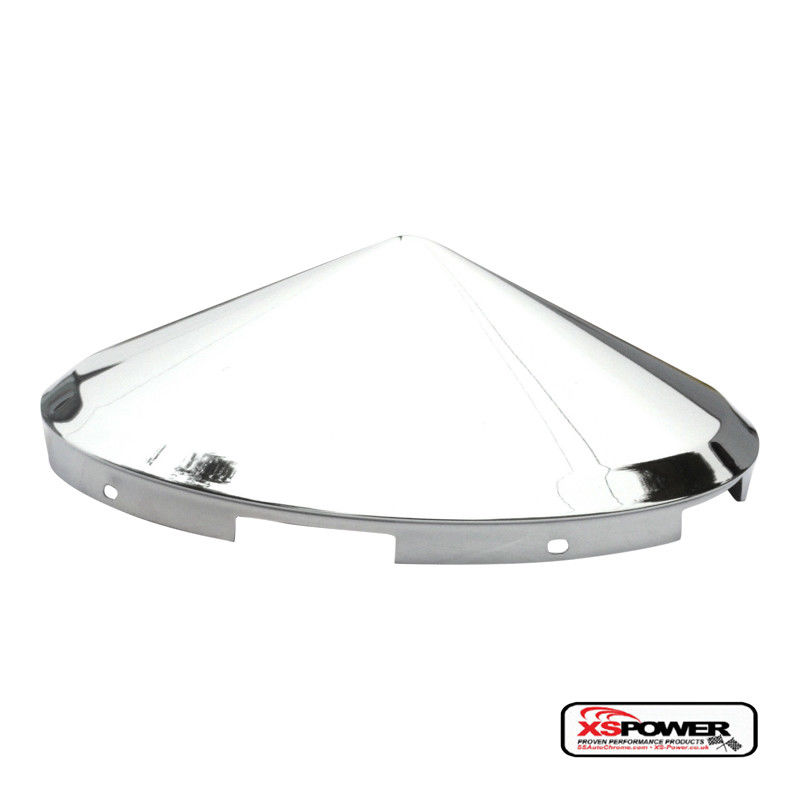 hub caps(2) front 5 even notch pointed cone chrome for Freightliner steel wheel