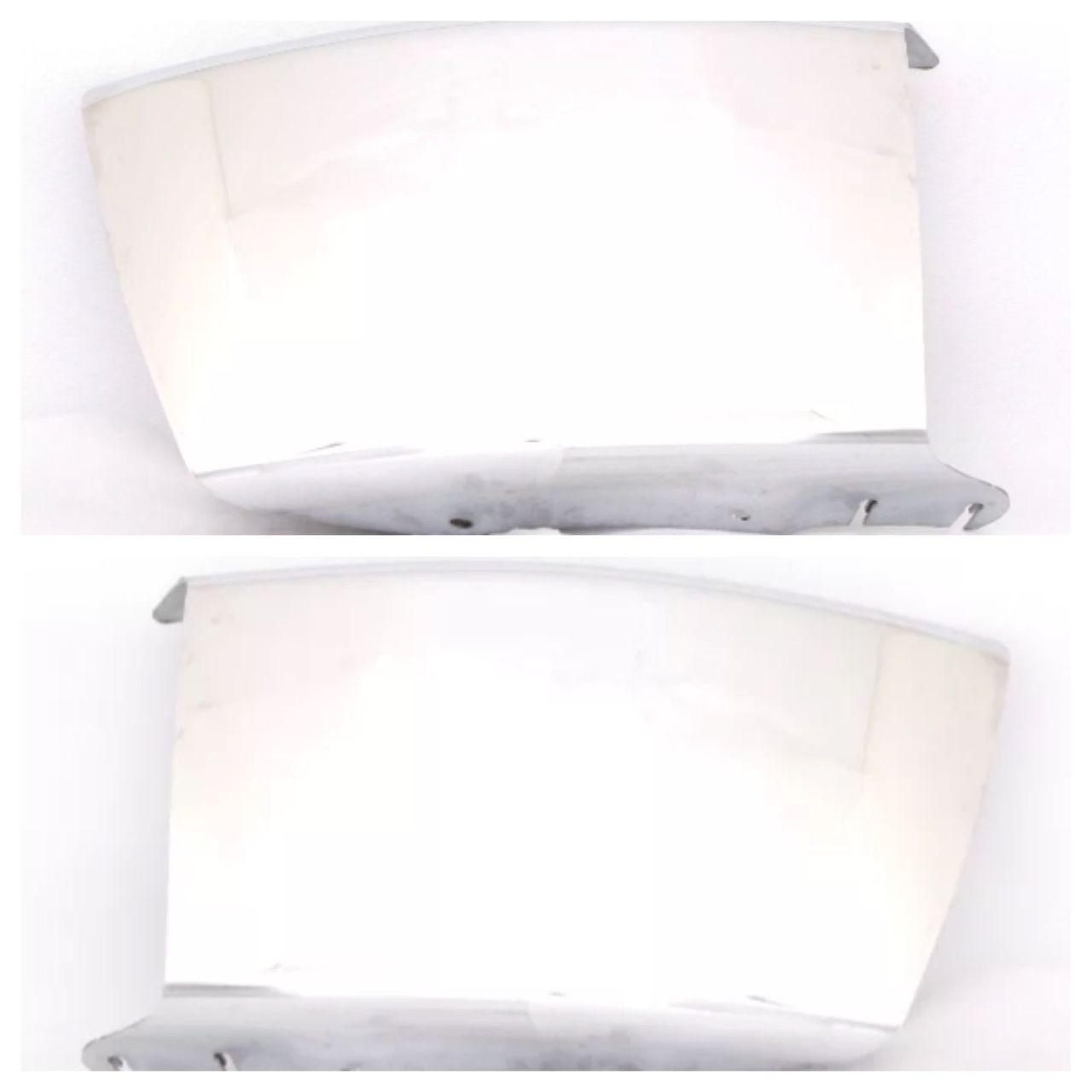 2003-2012 Freightliner M2 112 front chrome bumper ends left and right 24.80”