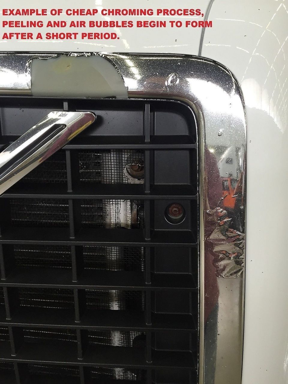 2002 - 20011 Freightliner Columbia Custom Chrome Mesh Grille G6 RARE NEW