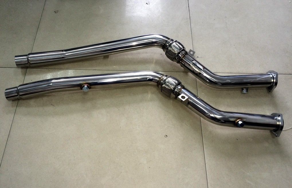 XS-POWER SSAC Catless Downpipes B6/B7 Audi S4 6SPD