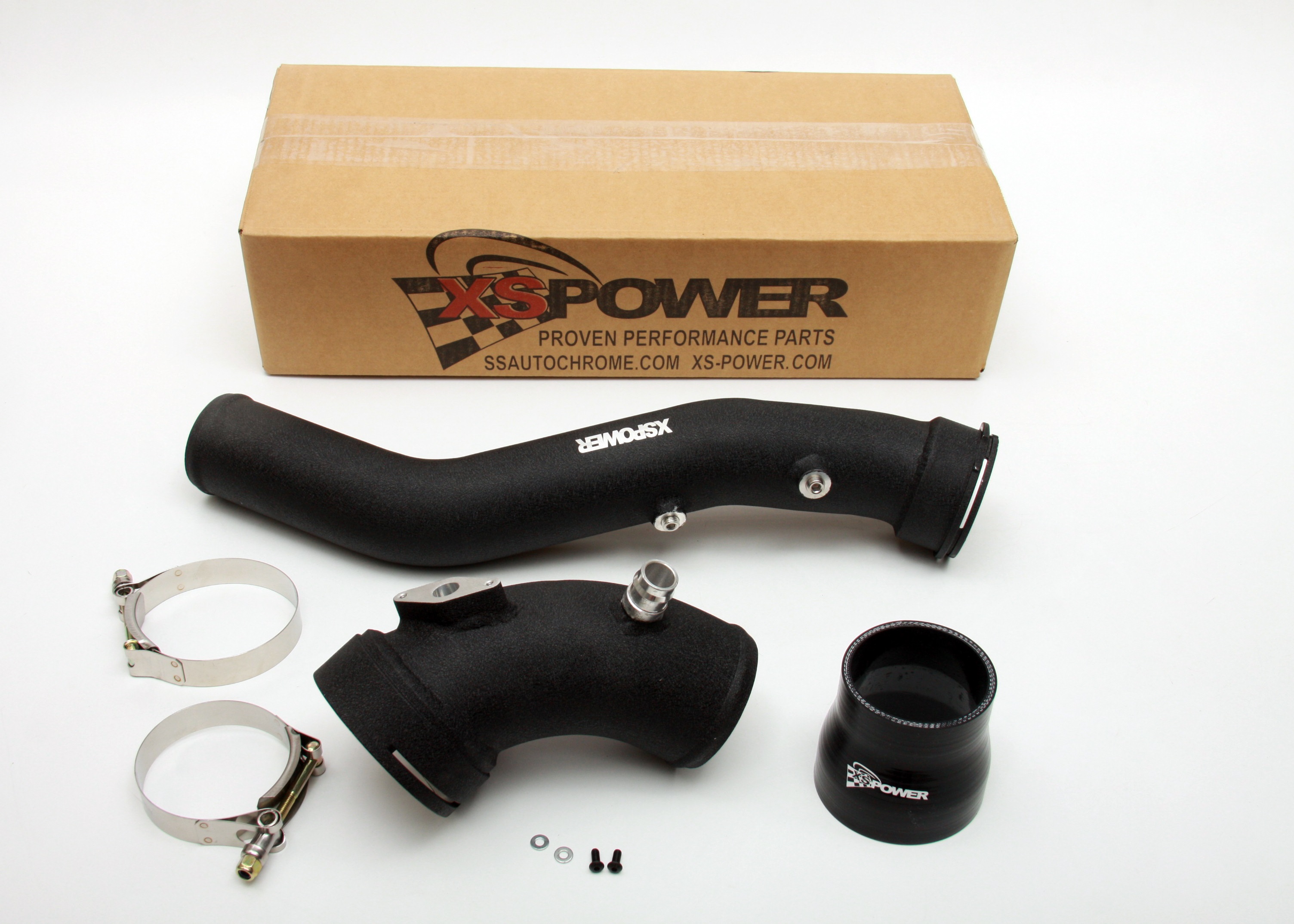 XS-POWER BMW Charge Pipe for 2012-2016 BMW M2/M235i/335i/435i N55 F20 F30 N55 AUTO RWD